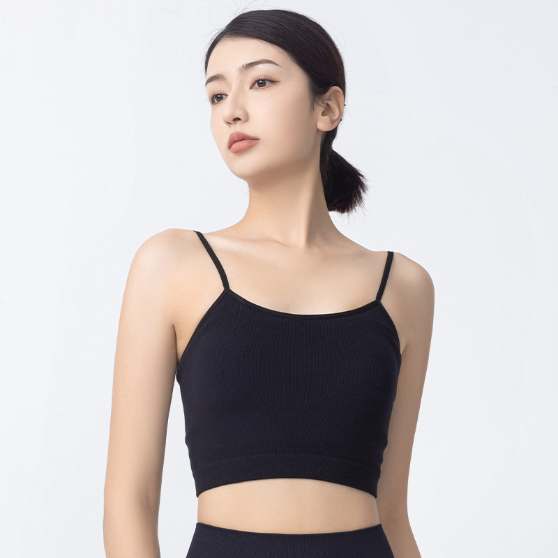 All Day Micro Crop Cami  |  Womens Tops Tops black