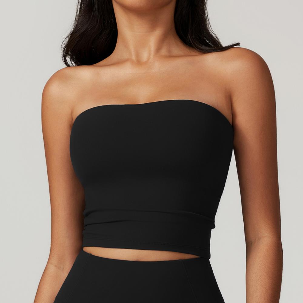 All Day Tube Top  |  Womens Tops Tops black