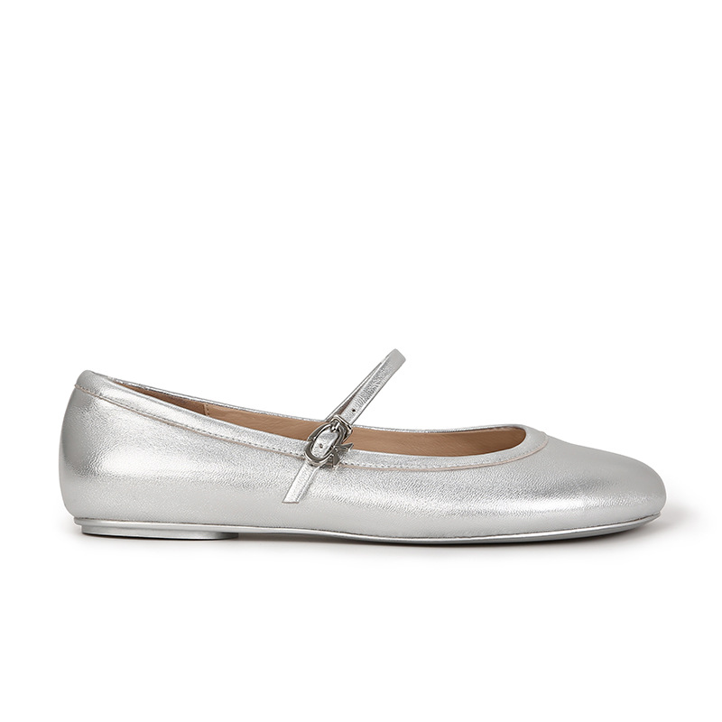 Amy Fine Mary Jane Ballet  |  Womens Shoes & Slippers Shoes & Slippers gold textured