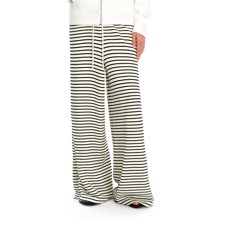 Bella Wide Leg Pant  |  Womens Pants Pants ivory stripe