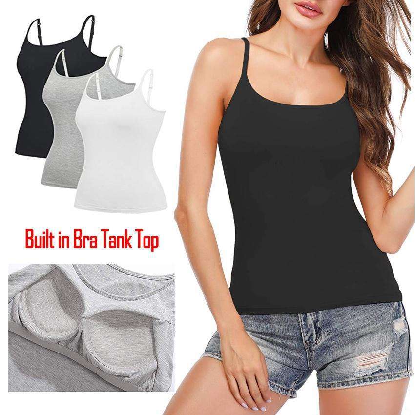 Blair Open Back Cami  |  Womens Tops Tops black