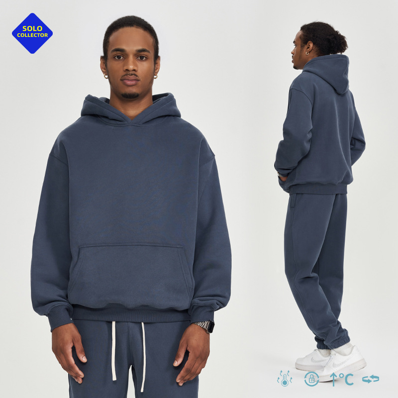 Box Fit Hoodie  |  Mens Sweats & Hoodies Mens Clothing bone