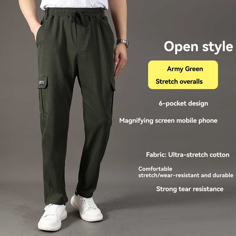 Cargo Linen Pant  |  Mens Pants Mens Clothing chocolate cargo