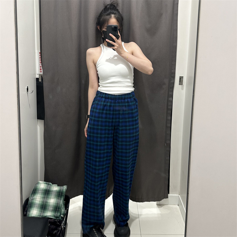 Flannel Boyfriend Boxer Pant  |  Womens Pants Pants Pants