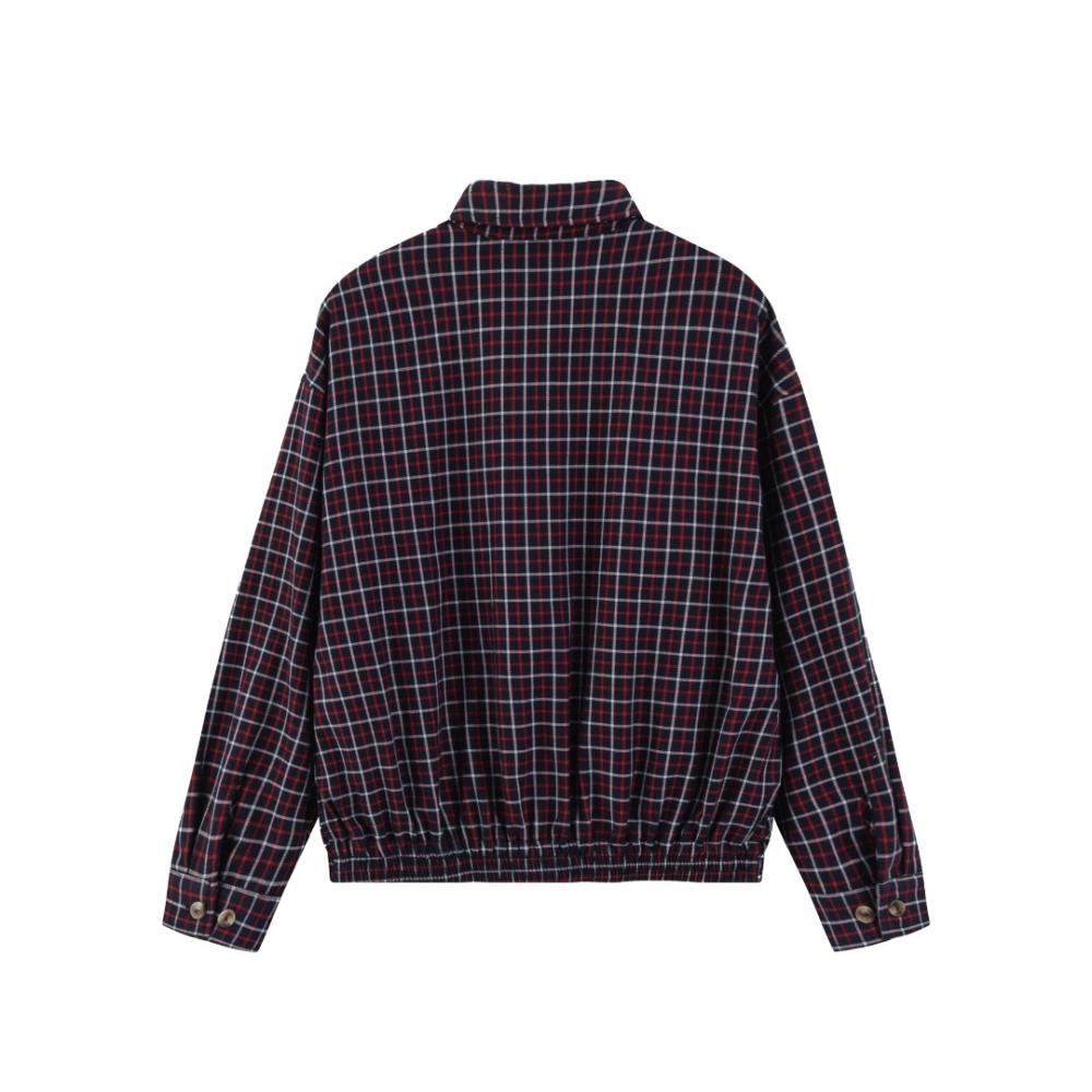 Flannel Boyfriend Long Sleeve Shirt  |  Womens Tops Tops chrissy check