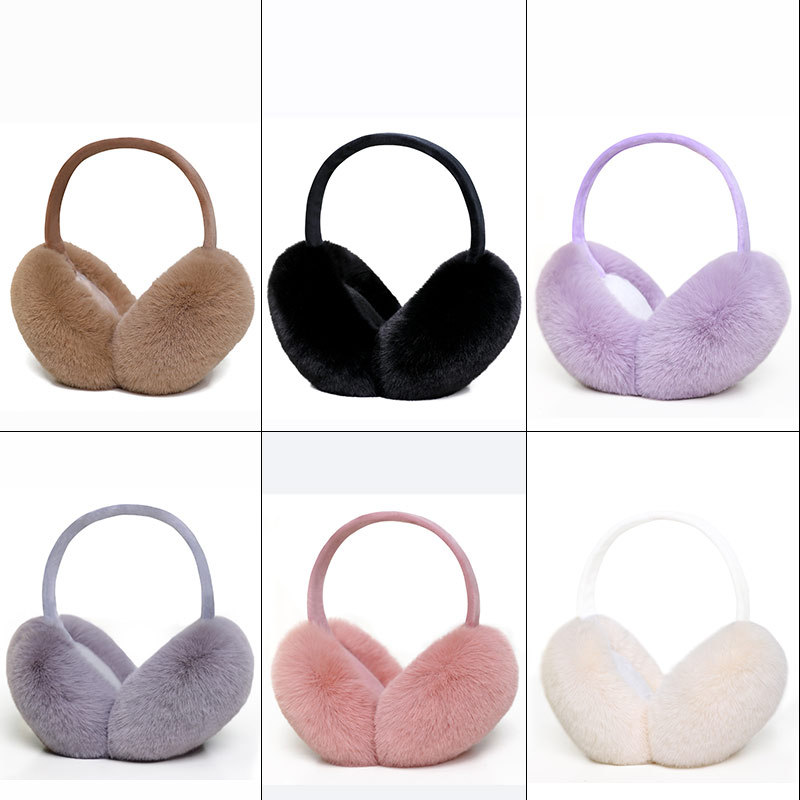 Fluffy Yarn Ear Muffs  |  Womens Beanies & Hats Beanies & Hats Beanies & Hats