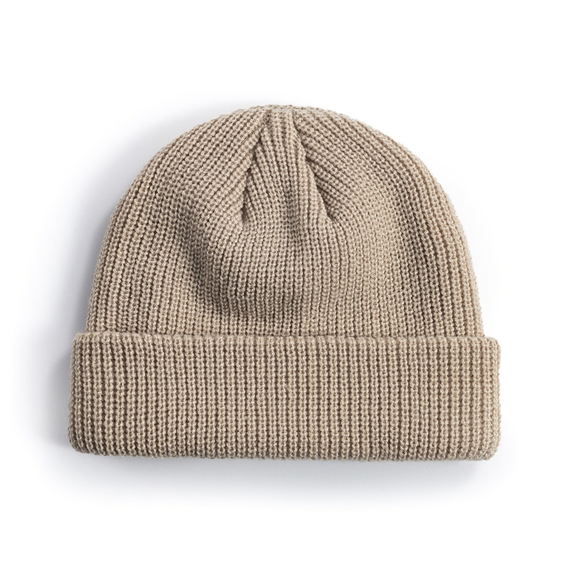 Heavy Knit Beanie  |  Mens Hats Hats black