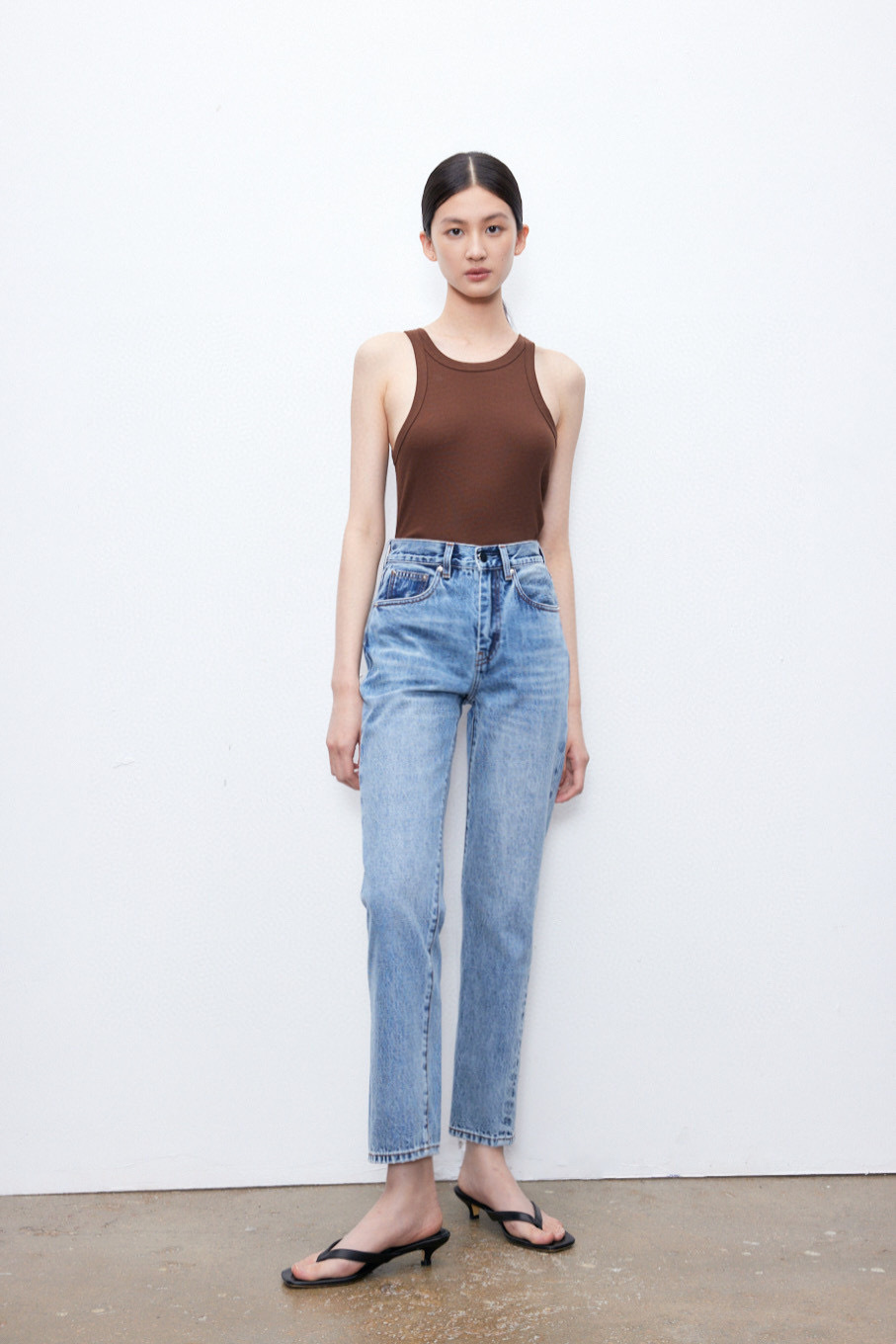 Low Rise Straight Jean  |  Womens Jeans Jeans bells blue