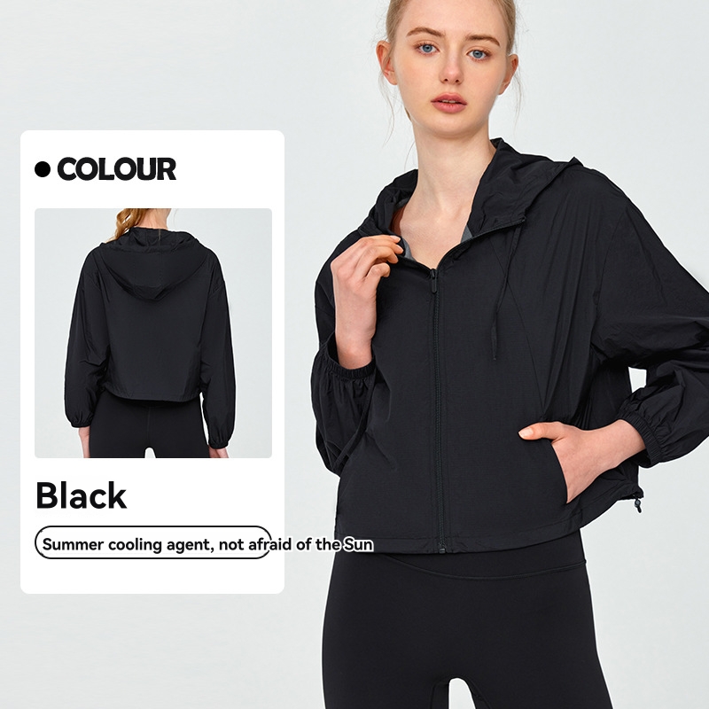 Mesh Anorak  |  Womens Jackets Jackets black