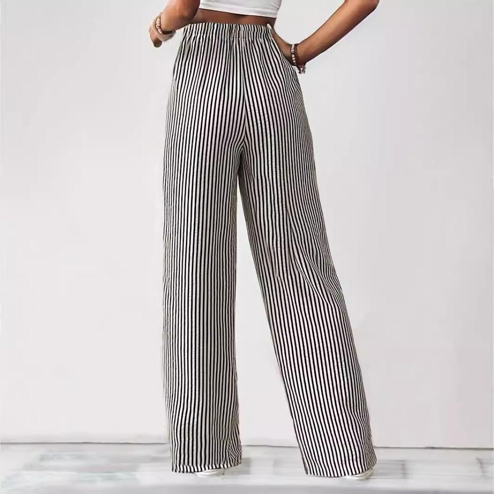 Noah Pant  |  Womens Pants Pants kylie stripe blue slate