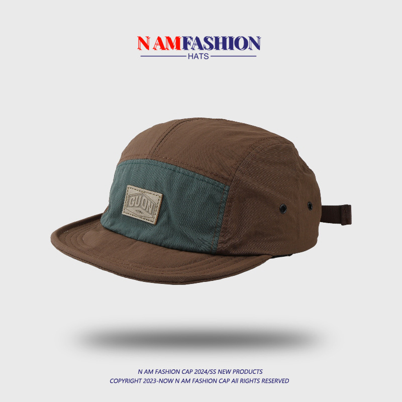 Nylon 5 Panel Hat  |  Mens Hats Hats Hats