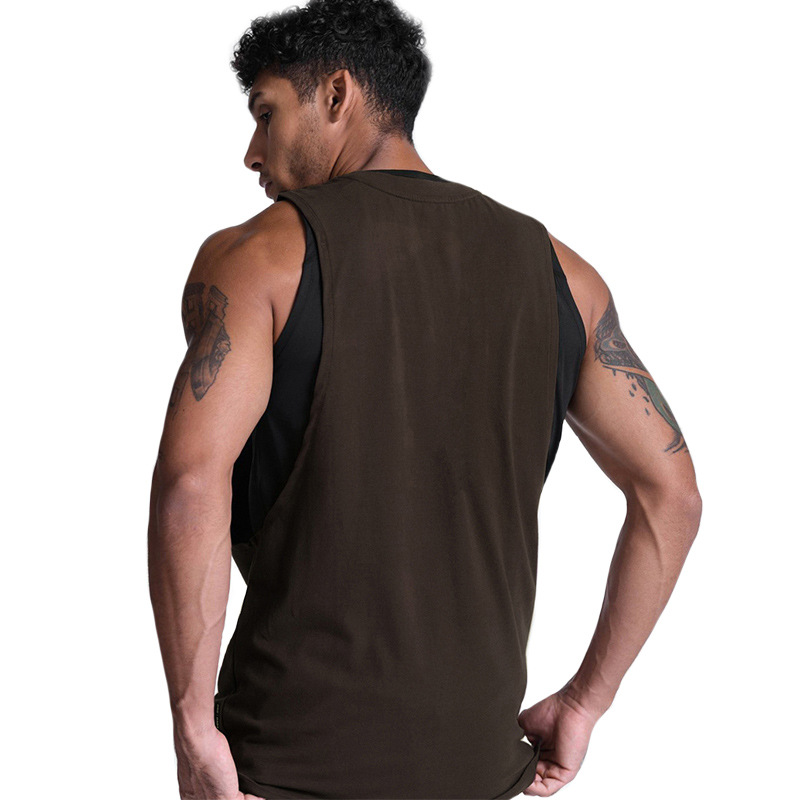 Organic Muscle  |  Mens Tees & Tanks Mens Clothing ashen brown