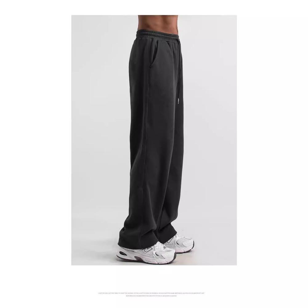 Plush Essential Straight Leg Sweatpant  |  Womens Pants Pants black