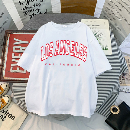 Regular Fit Graphic Tee  |  Womens Tops Tops los angeles