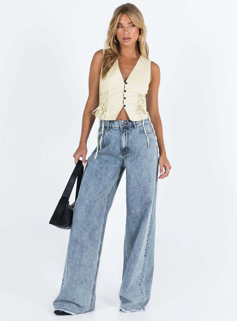 Relaxed Wide Jean  |  Womens Jeans Jeans Jeans