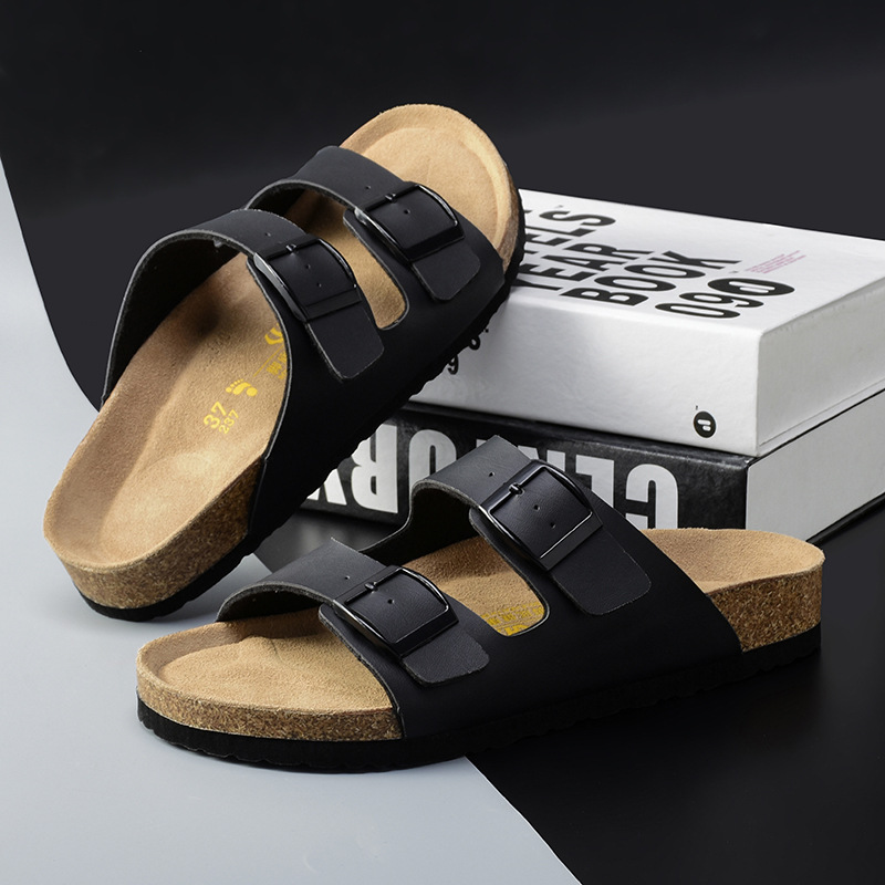 Rex Double Buckle Slide  |  Womens Shoes & Slippers roebuck nubuck