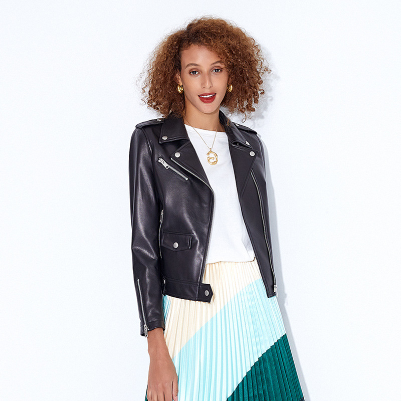 Roman Faux Leather Biker Jacket  |  Womens Jackets Womens Clothing Jackets