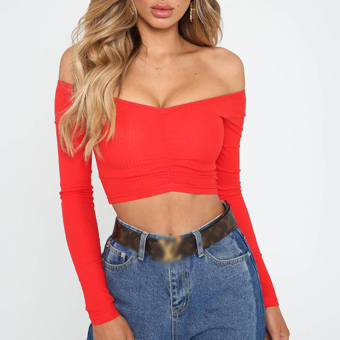 Rosa Off The Shoulder Long Sleeve Top  |  Womens Tops Tops black