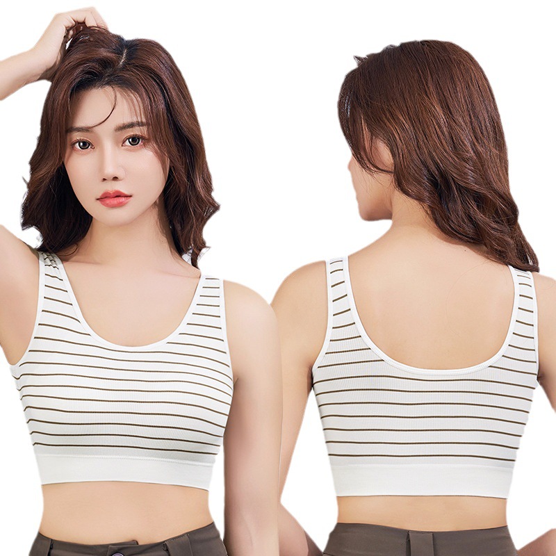 Seamless Plunge Strappy Back Crop  |  Womens Tops Tops black