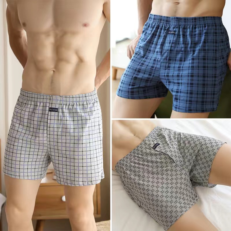 Stretch Boxer Short  |  Mens Socks & Underwear Mens Accessories light blue skate check