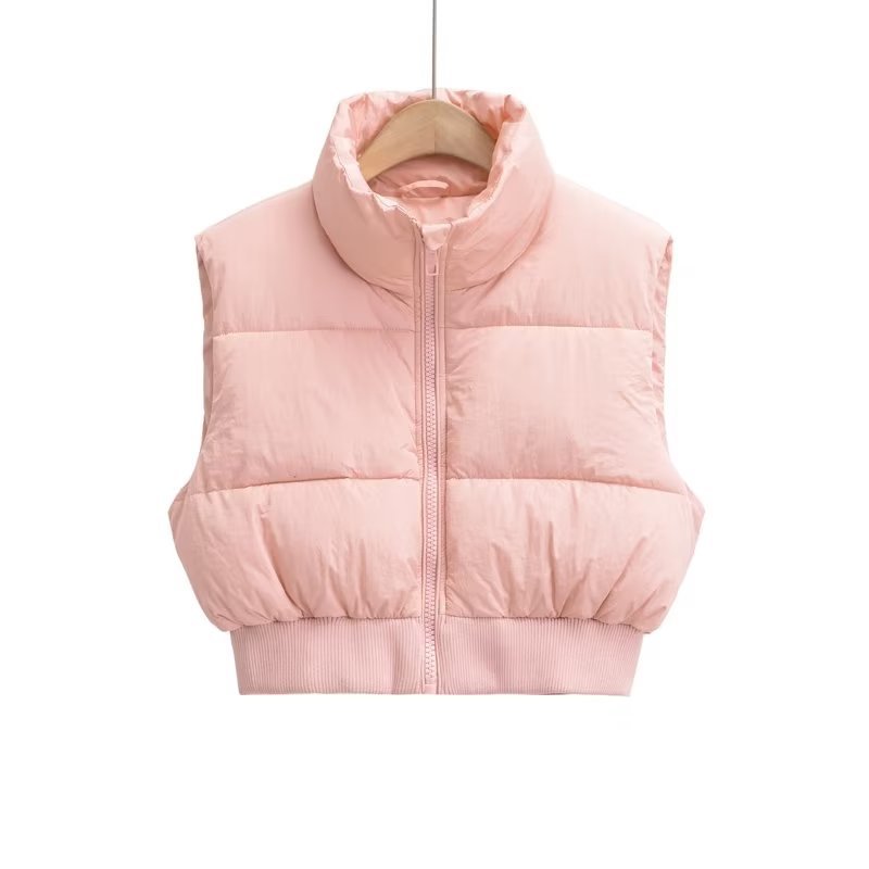 The Mother Puffer Crop Vest  |  Womens Jackets Jackets Jackets