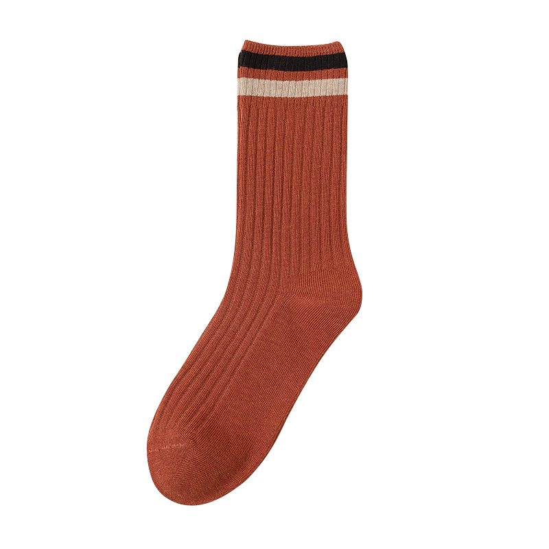 The Signature Crew Sock  |  Womens Socks Socks navy stripe