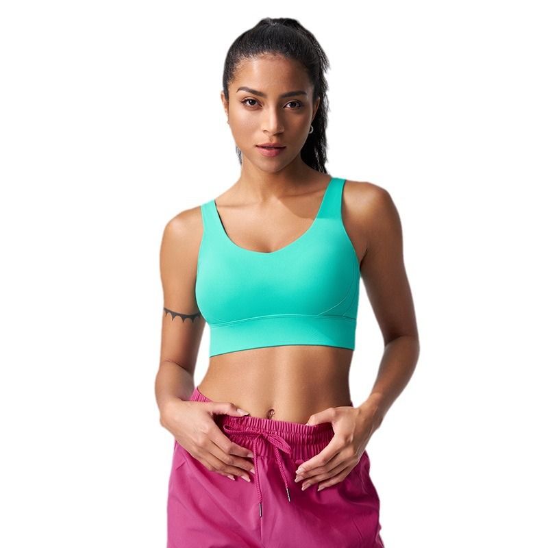 Ultimate High Impact Racer Back Crop  |  Womens Tops Tops arcadia