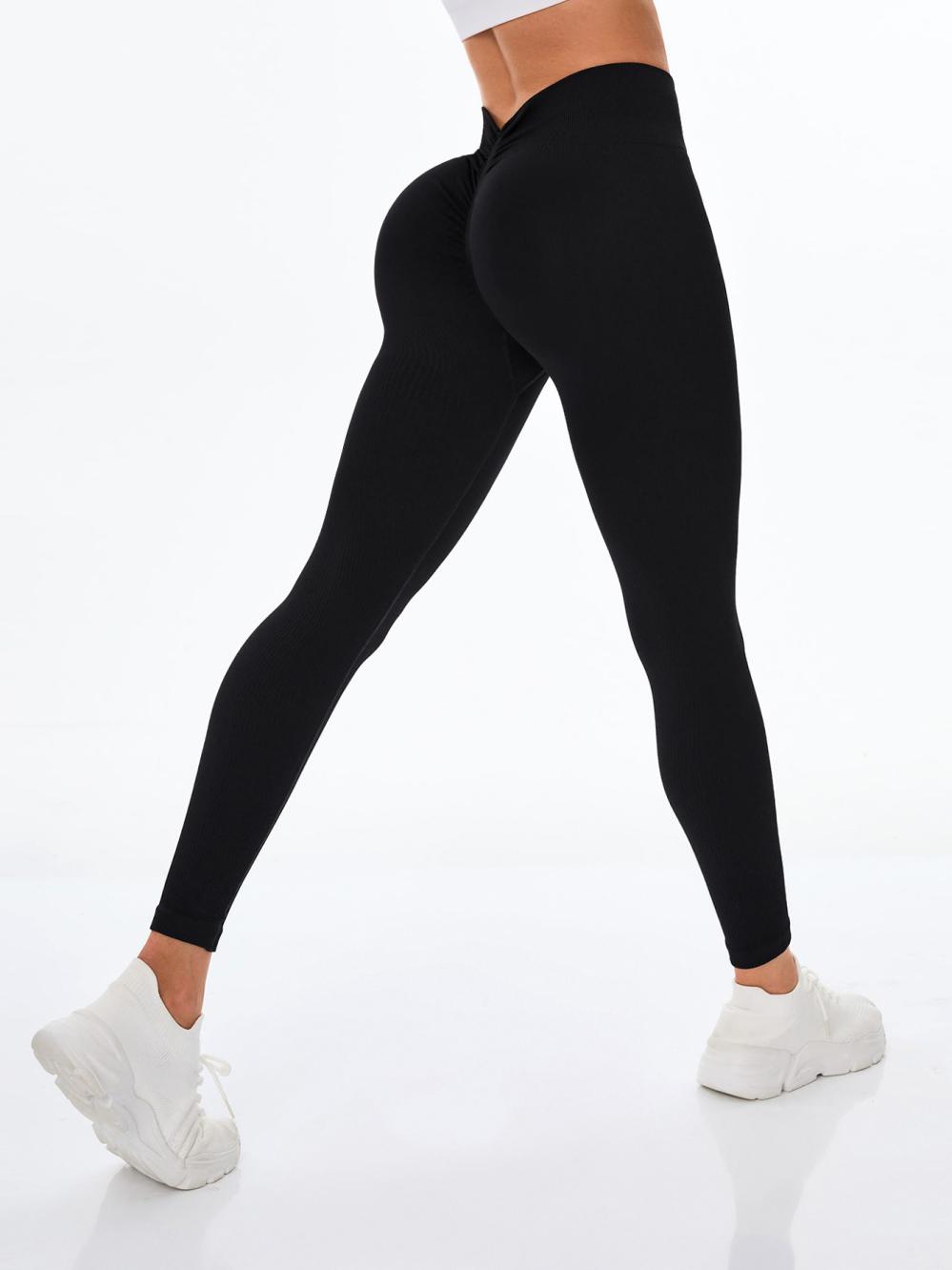 Ultimate Run Rib 7/8 Tight  |  Womens Pants Pants black