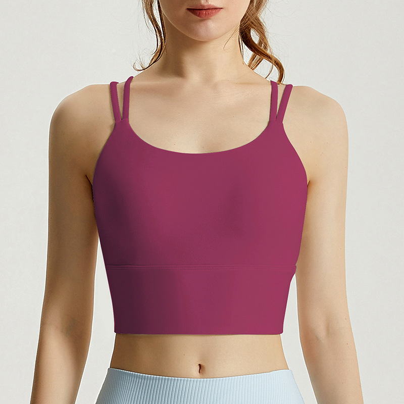 Ultra Luxe Bonded Strappy Back Tank  |  Womens Tops Tops radiant raspberry