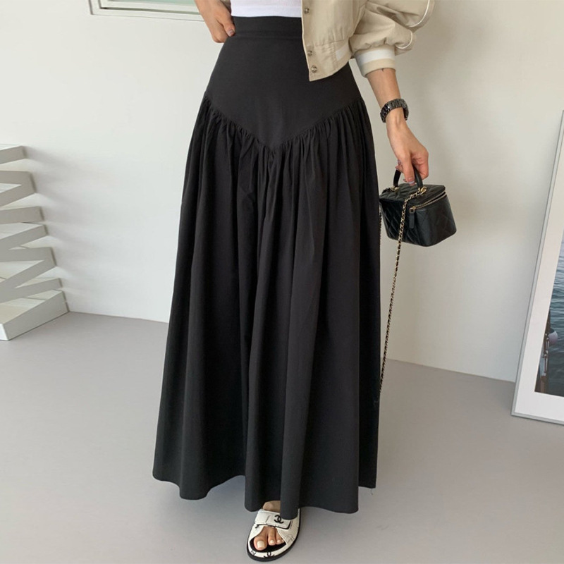 Vinnie V-Waist Maxi Skirt  |  Womens Skirts Skirts Skirts