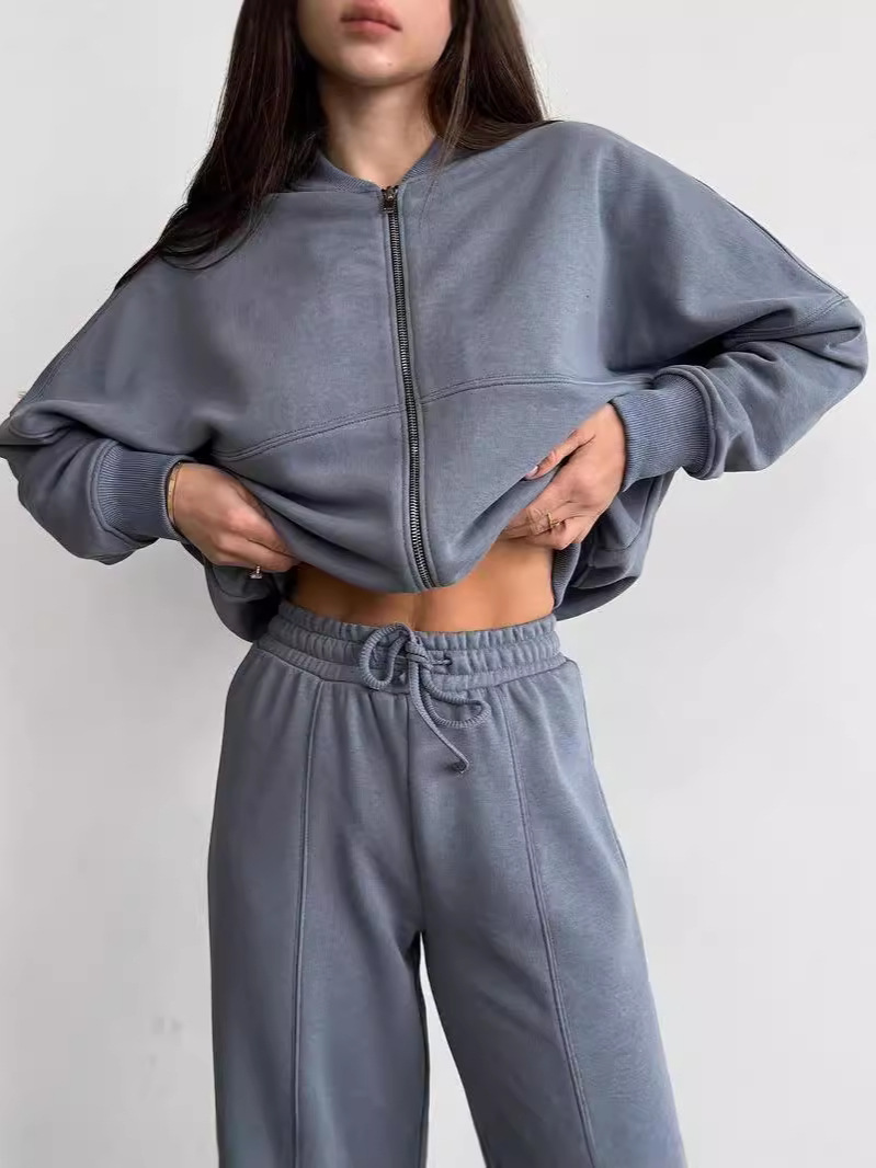 Zip Through Fleece Bomber  |  Womens Tops Tops Tops